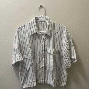 Abercrombie & Fitch Striped Button-Down Shirt